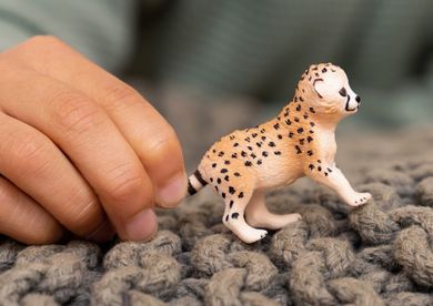 Schleich, Wild Life, Ghepard pui, figurina, 14866