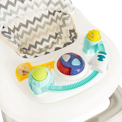 Smiki, Baby Walker, Premergator cu efecte luminoase si sonore, model in zig-zag