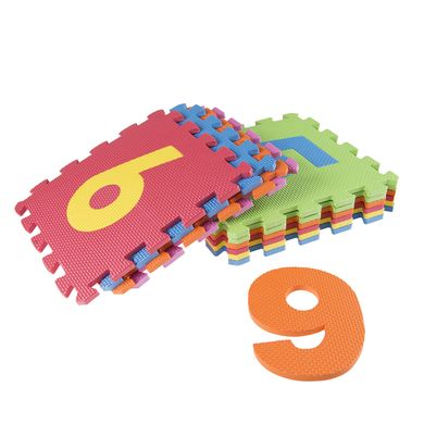 Smiki, Cifre, covoras din spuma, puzzle