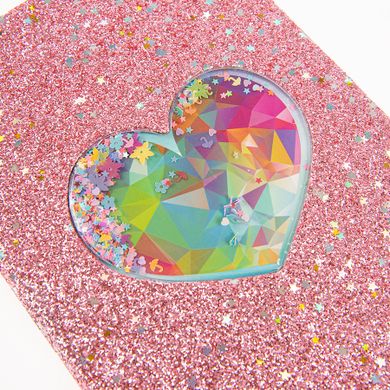 Smiki, inimioara cu confetti, jurnal