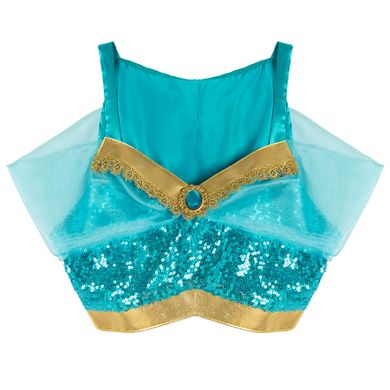 Smiki, Jasmine Aladdin, costum pentru copii, turcoaz, 117/128 cm