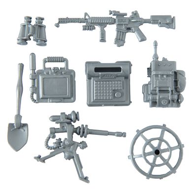 Smiki, Military Base, vehicul cu figurina de soldat si accesorii