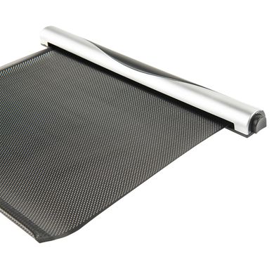 Smiki, parasolar auto tip rulou, 47-37 cm, negru