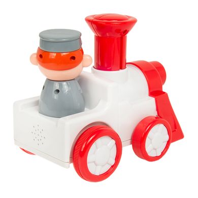 Smiki, Press & go, Trenulet, vehicul, cu lumini si sunete