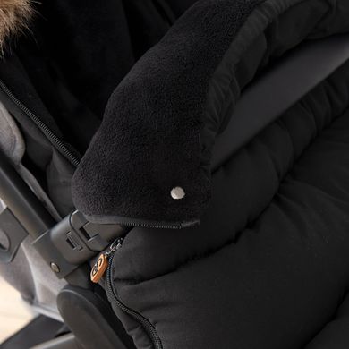 Smiki, sac de dormit cu urechiuse, negru