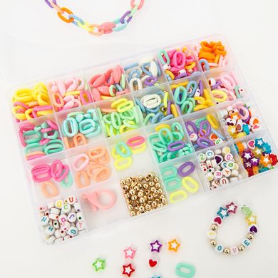 Smiki, Stylo, set de creat bijuterii, DIY, 500 elemente