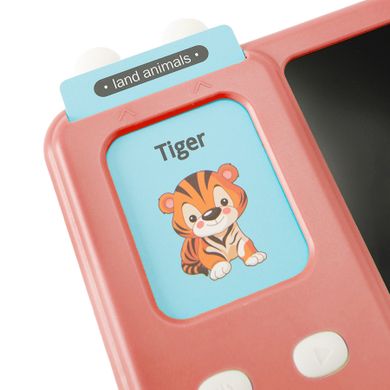 Smiki, tableta educativa de invatare a limbii engleze, roz