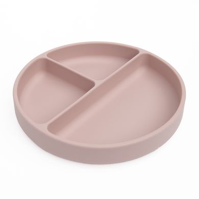 Smiki, Very Bunny, farfurie compartimentata din silicon, roz