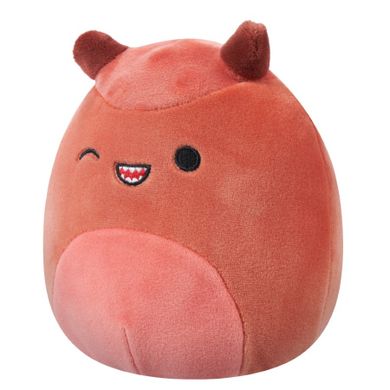 Squishmallows, Little Plush, Armando Warm Red Carnotaurus, jucarie de plus, 13 cm