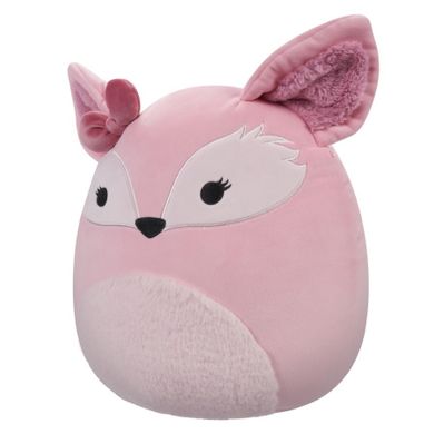 Squishmallows, Medium Plush, Miracle, Pink Fennec Fox, jucarie de plus, 30 cm
