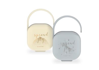 Suavinex, Spread Joy, husa pentru suzeta, bej