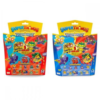 SuperThings, Rescue Force, set de figurine, 10 buc.