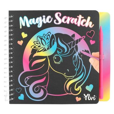 Top Model, Unicorn Ylvi, Mini Magic Scratch, card razuibil cu un stilou