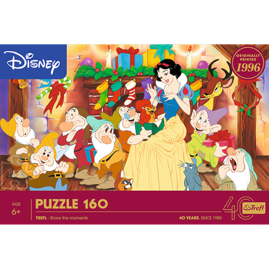 Trefl, 40 Years, Disney, Snow White, puzzle, 160 piese