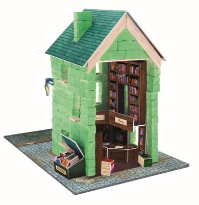 Trefl, Brick Trick, Harry Potter, Flourish and Blotts M, set creativ, 210 piese
