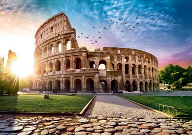 Trefl, Colosseumul in razele soarelui, puzzle, 1000 piese