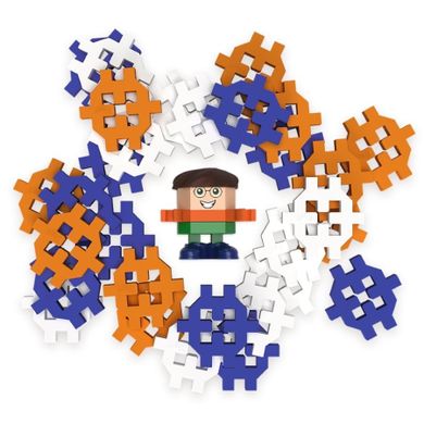 Trefl, Connect, Pocket Boy, Mat, set de constructie, 35 piese, 62005