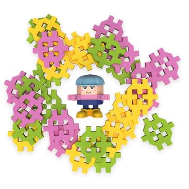 Trefl, Connect, Pocket Girl, Zoe, set de constructie, 35 piese, 61980