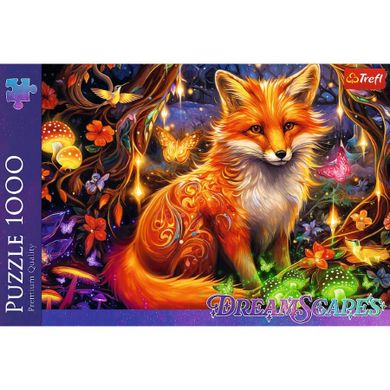 Trefl, DreamScapes, Magical Fox, puzzle, 1000 piese