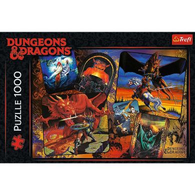 Trefl, Dungeons & Dragons, puzzle, 1000 piese