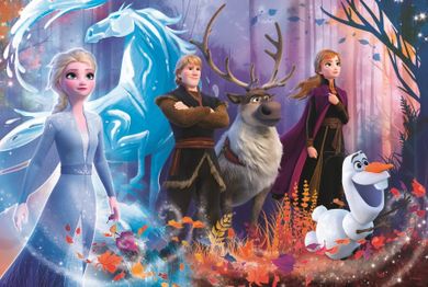 Trefl, Frozen 2, Magia Frozen, puzzle, 100 piese