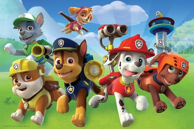 Trefl, Paw Patrol, Gata de actiune, puzzle, 60 piese