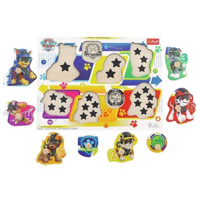Trefl, Paw Patrol, puzzle din lemn