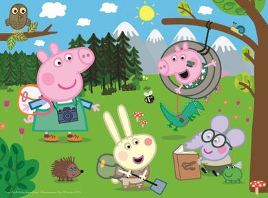 Trefl, Peppa Pig, Expeditie forestiera, puzzle, 30 piese
