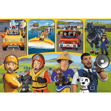 Trefl, Pompierul Sam, puzzle maxi, 24 piese