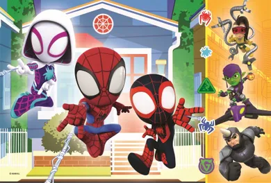 Trefl, Spiday si Prietenii sai fantastici, In lumea lui Spiday, puzzle, 60 piese
