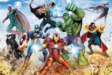 Trefl, The Avengers, Gata sa salveze lumea, puzzle, 160 piese