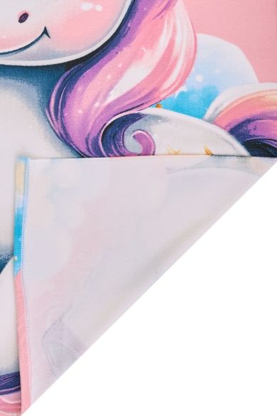 Unicorn, prosop din microfibra, 70-140 cm
