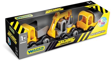 Wader, Kid Cars, Constructii, set de vehicule
