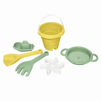 Wader, set de nisip, castel, Dimineata insorita