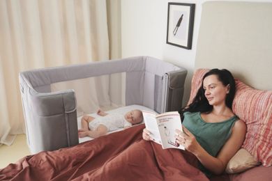 Chicco, Co-Sleeping Next2me, Forever, patut atasabil, Cool Grey