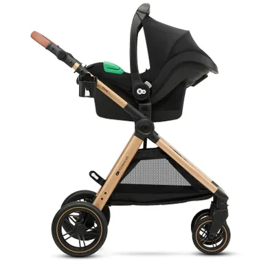Kinderkraft, Esme, carucior multifunctional 3in1, Pure Black