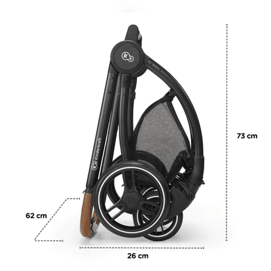 Kinderkraft, Evolution Cocoon, carucior de copii 2in1, roz