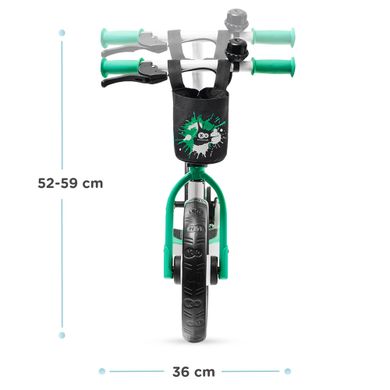 Kinderkraft, Space, bicicleta fara pedale, verde