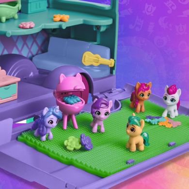 My Little Pony, Caravana magica a poneilor, set cu figurine si accesorii