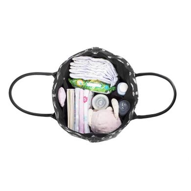 Kinderkraft, Prime, carucior multifunctional 2in1, negru + geanta Mommy Bag