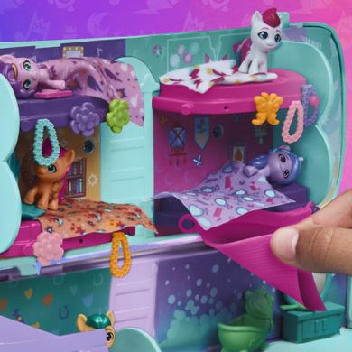 My Little Pony, Caravana magica a poneilor, set cu figurine si accesorii