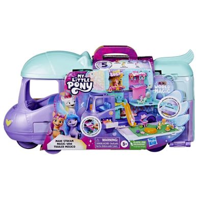 My Little Pony, Caravana magica a poneilor, set cu figurine si accesorii