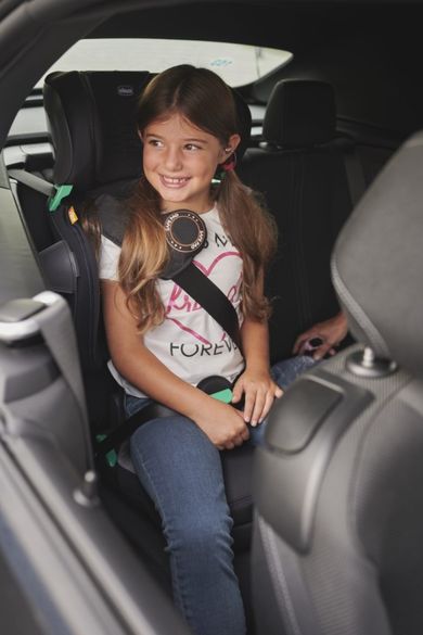 Chicco, Fold&Go i-Size Air, scaun auto, 100-150 cm, Black Air