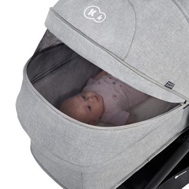 Kinderkraft, B-Tour, carucior pentru copii multifunctional 3in1, gri