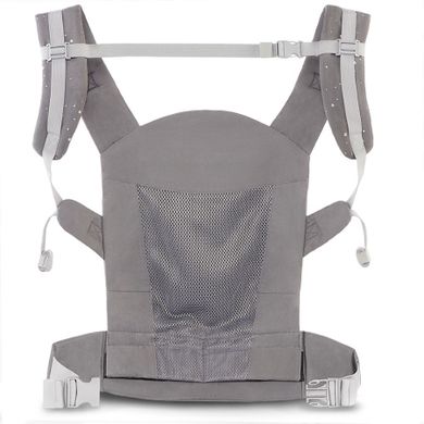 Kinderkraft, Huggy, marsupiu ergonomic, gri