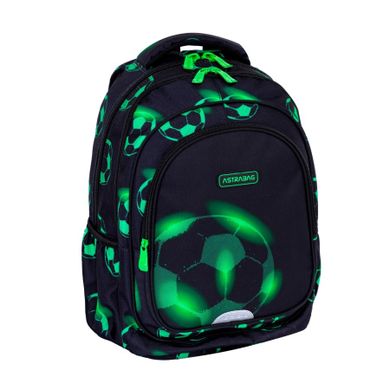 Astrabag, rucsac pentru scoala, cu 3 compartimente, Neo Football