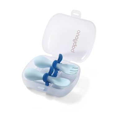 BabyOno, tacamuri ergonomice pentru copii, albastru