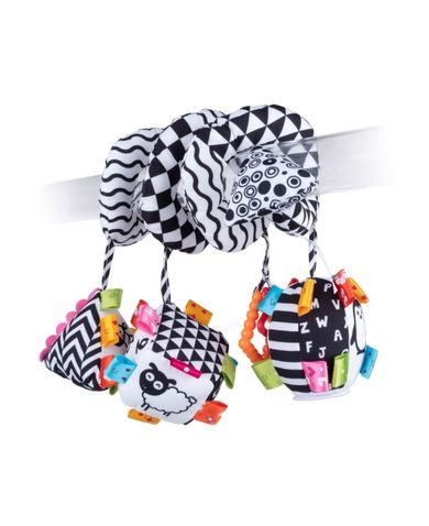 Balibazoo, Easy Peasy Plushes, figuri geometrice, spirala interactiva