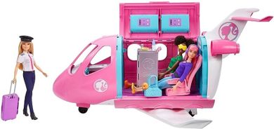 Barbie, Dreamhouse Adventures, Avion de vis, set cu papusa