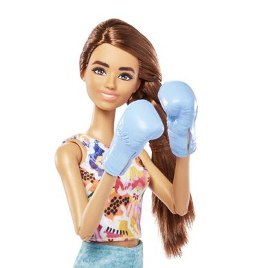 Barbie, Fitness, set cu papusa si accesorii